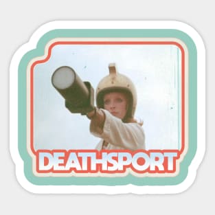 DEATHSPORT / 70s Cult Sci Fi Movie Sticker